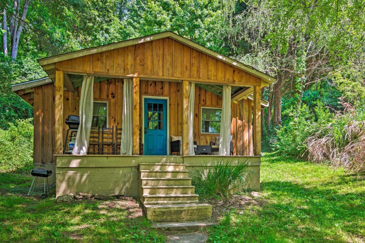 Cozy And Charming Asheville Cabin 5 Mi To Downtown! Villa Buitenkant foto