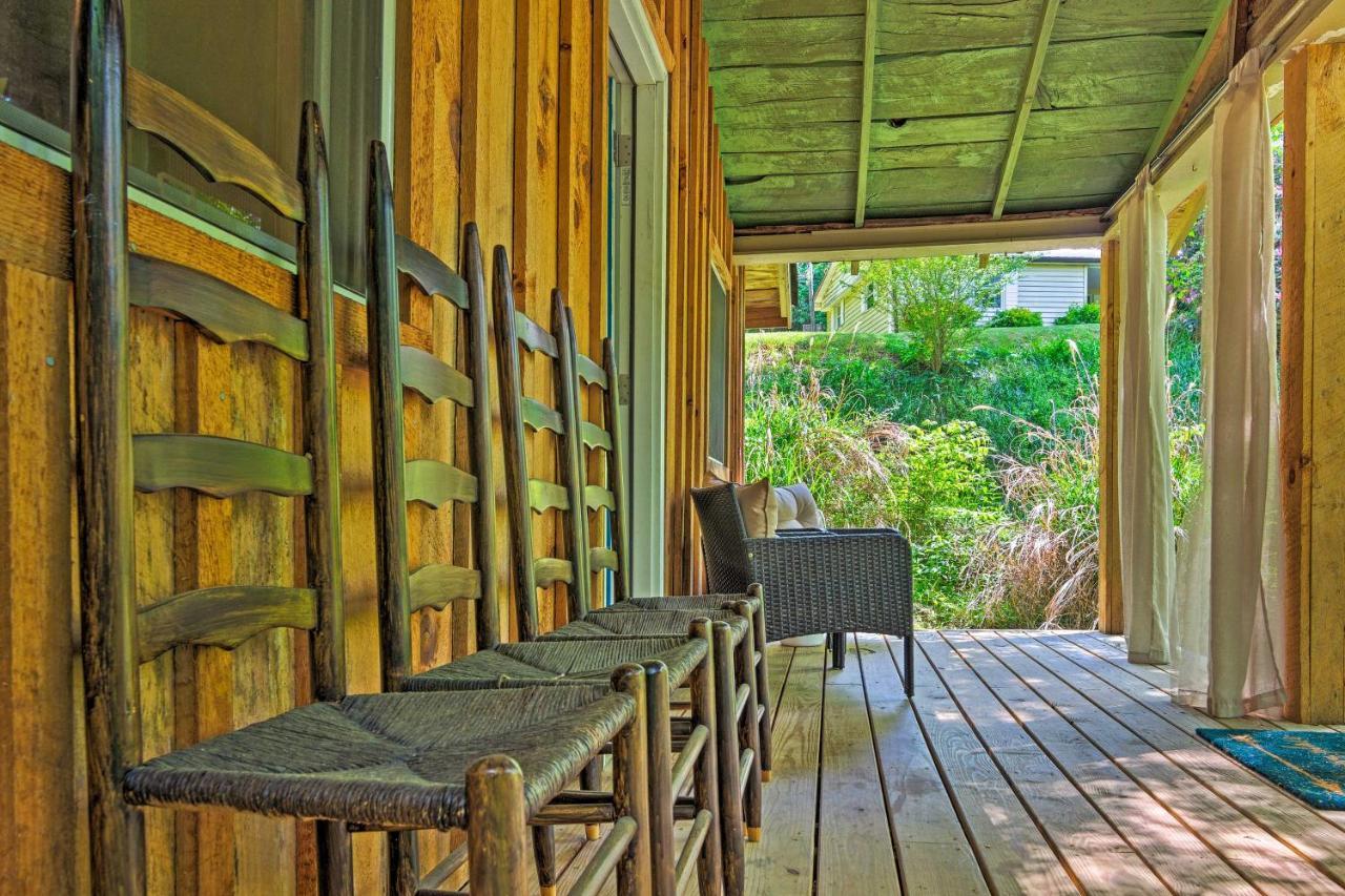 Cozy And Charming Asheville Cabin 5 Mi To Downtown! Villa Buitenkant foto